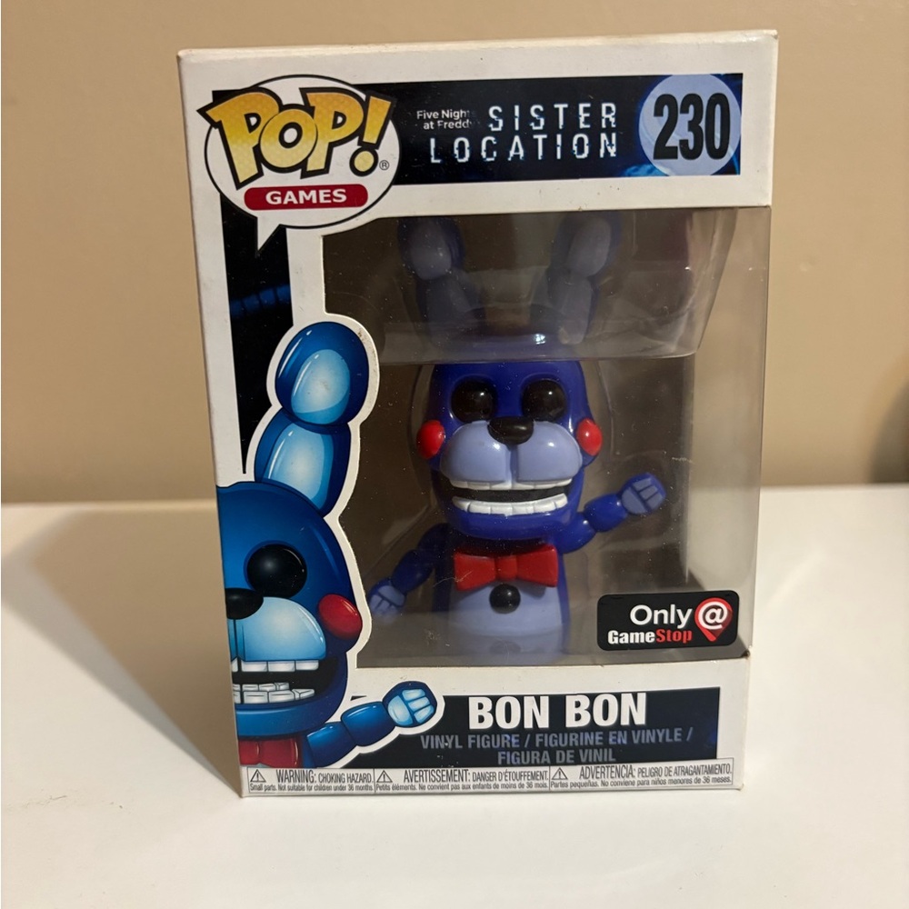 Funko Sister Location Bon Bon Figure - Blue and Red